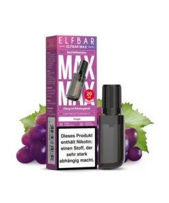 ELFBAR Max Pod – Grape (Traube) – E-Shisha – 20mg