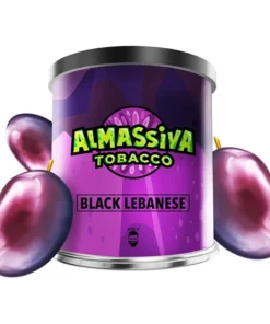 Al Massiva Tobacco – Black Lebanese (Minze, Traube) – 200g