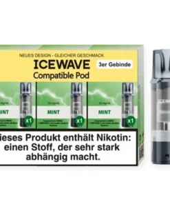 ICEWAVE 3 in 1 Pod – Mint (Minze) – 20mg – 3er Set