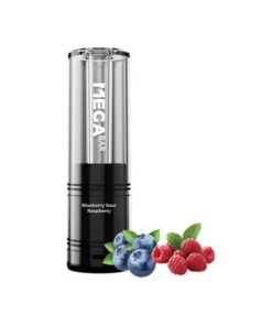 Mega Bar – GEMENI 2000 – Pods – Blueberry Sour Reaspberry (Blaubeere, Himbeere) – mit Nikotin – 2er Set