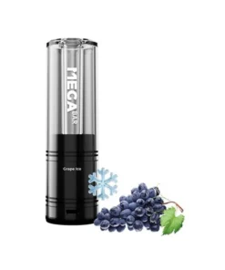 Mega Bar – GEMENI 2000 – Pods – Grape Ice (Weintraube) – mit Nikotin – 2er Set