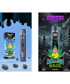 Happy’s Amsterdam TAC Vape 1000mg – Amnezia Haze
