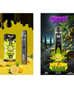 Happy’s Amsterdam TAC Vape 1000mg – Super Lemon Haze
