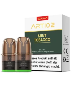 OXVA Artio 2 – 2er Set – 18mg – 2ml – Mint Tobacco