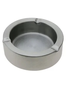 Aschenbecher „Silber“ Ø 12 cm; Höhe: 3,6 cm