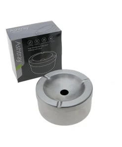 Aschenbecher „Simple Style“ braun, Ø 11,5 cm; Höhe: 6 cm
