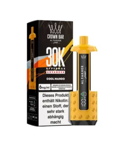 Basisgerät – Al Fakher 30K Hyper Max – Advanced – Big Puffs – Cool Mango (kühle Mango)
