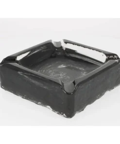 Zigarrenaschenbecher Glas Marc Hass, 4 Abl., 20x20x7cm