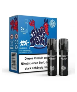 187 Strassenbande – Pod (2er Set) – Blue Devil (Blaubeer-Himbeer-Mischung) – 20mg – ca. 600 Züge