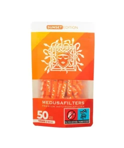 Medusafilters „Sunset Edition“, Ø 60 mm, Aktivkohlefilter ; 50er Pack