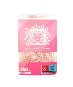 Medusafilters „Rosé Edition“, Ø 60 mm, Aktivkohlefilter ; 250er Pack