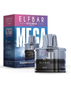 ELFBAR ELFX MEGA – Refillable Pod – Mesh Coil 0,6 Ohm, 5 ml
