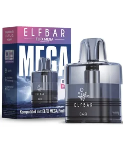 ELFBAR ELFX MEGA – Refillable Pod – Mesh Coil 0,6 Ohm, 10 ml