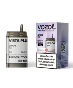 Vozol Vista Plug Ez Pod – Grape Ice (Trauben, Ice) – 10ml