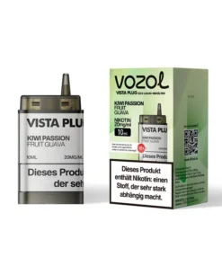 Vozol Vista Plug Ez Pod – Kiwi Passion Fruit Guava (Früchtemix) – 10ml