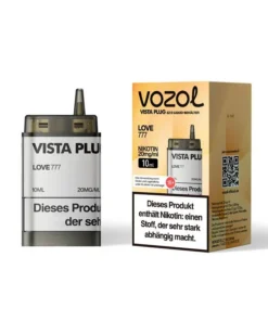 Vozol Vista Plug Ez Pod – Love 777 (Maracuja, Honigmelone, Wassermelone) – 10ml