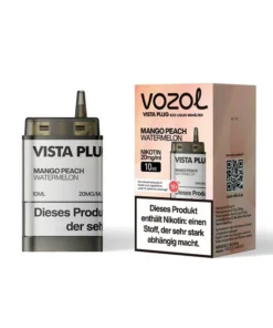 Vozol Vista Plug Ez Pod – Mango Peach Watermelon (Mango, Pfirsich, Wassermelone) – 10ml