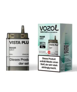 Vozol Vista Plug Ez Pod – Miami Mint (Süß. Minze Geschmack) – 10ml