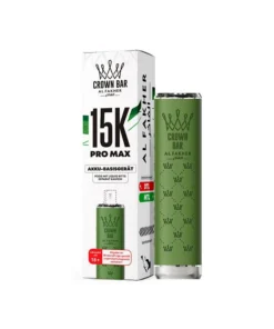 Al Fakher 15K PRO MAX Basisgerät – Green (Grün) – 900 mAh