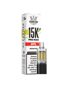 Al Fakher 15K PRO MAX Pod – Grape Fizz (Trauben mit Soda-Effekt) – 6 mg – 15.000 Züge