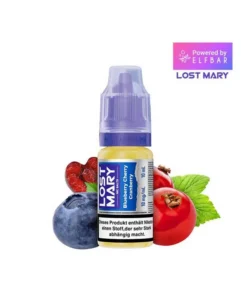 ELFBAR Lost Mary (Nic Salts) – Blueberry Cherry Cranberry (Blaubeere, Kirsche, Preiselbeere) – Liquid – 10 mg/ml – 10 ml