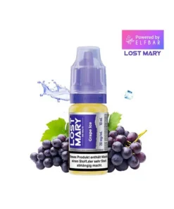 ELFBAR Lost Mary (Nic Salts) – Grape Ice (Traube Eis) – Liquid – 20 mg/ml – 10 ml