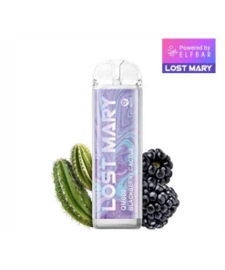 Lost Mary QM600 Crystal Edition – Blackberry Cactus (Brombeere, Kaktus) – Vape – 20mg – 600 Züge