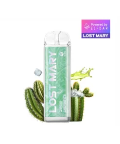 Lost Mary QM600 Crystal Edition – Cactus Ice (Kaktus, Eis) – Vape – 20mg – 600 Züge