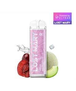 Lost Mary QM600 Crystal Edition – Melon Cherry Ice (Melonen, Kirsch, Eis) – Vape – 20mg – 600 Züge
