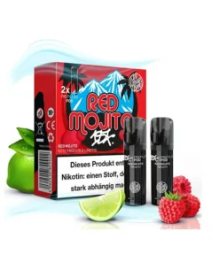 187 Strassenbande – Pod (2er Set) – Red Mojito (rote Beeren) – 20mg – ca. 600 Züge