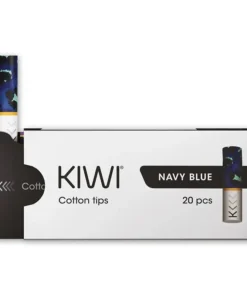 KIWI – Cotton Filter Tips – Navy Blue; 20er Set
