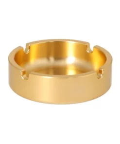 Aschenbecher „Pure Gold“ Ø 10cm, Höhe 3cm