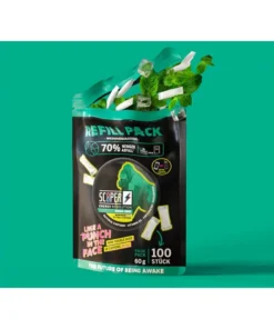 Scooper Energy „Fresh Mint“ Refill Pack (100 Stück)