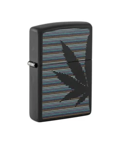 Zippo Feuerzeug – Cannabis Design, streifen