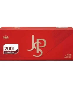 JPS Red Zigarettenhülsen mit Filter 200 Stück