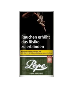 Pepe Dark Green Tabak Zigarettentabak Päckchen