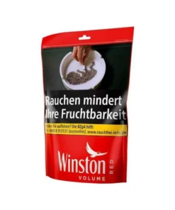 Winston Tabak Rot XXL Volumentabak Beutel