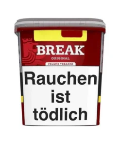 Break Original Rot XXL Tabak Volumentabak Dose