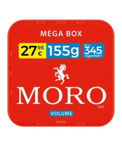 Moro Rot Tabak Eimer Zigarettentabak