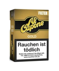 Al Capone Pockets Gold Filter Zigarillos