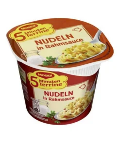 Maggi 5 Minuten Terrine Nudeln in Rahmsauce