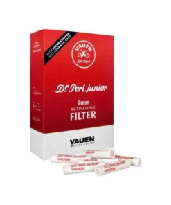 Dr Perl Jubig Pfeifenfilter 9mm Aktivkohlefilter 100 Stück