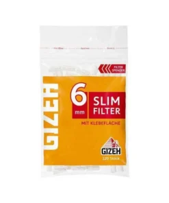 GIZEH Slim Filter 6mm Zigarettenfilter 120 Stück