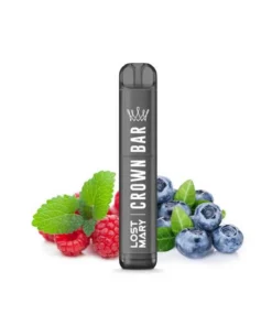 Crown Bar by AL Fakher x Lost Mary – Blueberry Raspberry e-Shisha 20mg