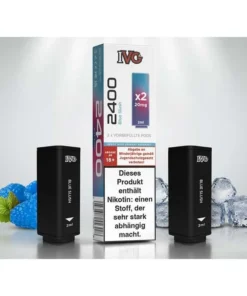 IVG 2400 Blue Slush Prefilled Pod 20mg – 2er Set