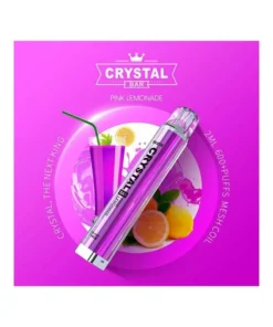 Crystal Bar Pink Lemonade E-Shisha 20mg