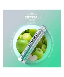 Crystal Bar Sour Apple E-Shisha 20mg