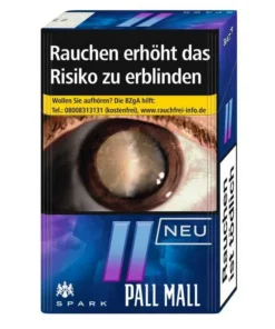 Pall Mall Spark Zigaretten Einzelpackung