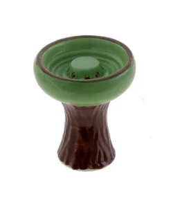 Shisha Kopf Baum braun-grün