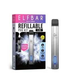 ELFBAR ELFA Refillable Turbo Kit Aurora Black